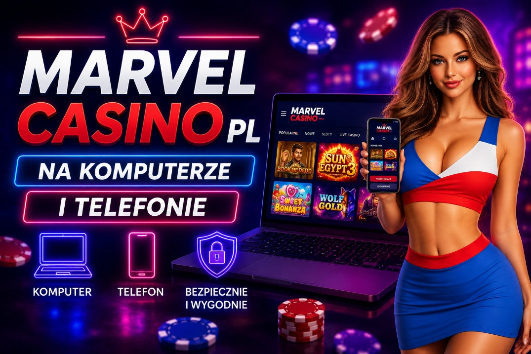 Marvel Casino PL na komputerze i telefonie